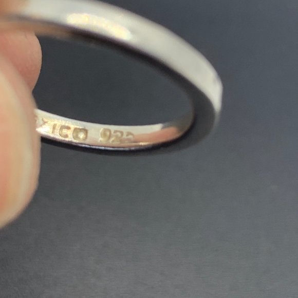 Sterling Silver Band Ring - Picture 7 of 7